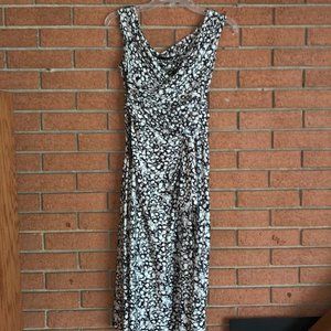 🖤RACHEL ROY🖤SILK PRINTED DRAPE DRESS🖤